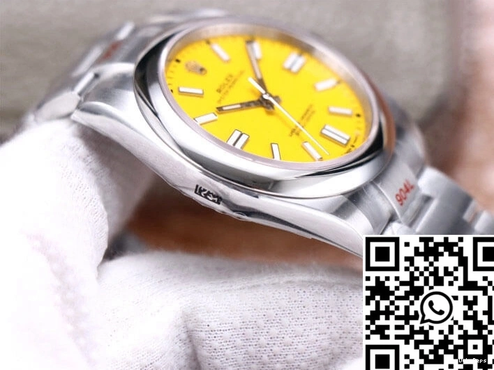 Perpetual 41MM Dial EW Factory M124300-0004 Rolex Oyster Yellow 1221